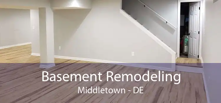 Basement Remodeling Middletown - DE